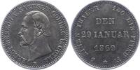Sachsen-Coburg-Gotha 1/6 Taler Ernst II. 1844-1893. -