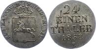 Braunschweig-Calenberg-Hannover 1/24 Taler Ernst August 1837-1851. -