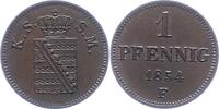 Sachsen-Albertinische Linie Pfennig Friedrich August II. 1836-1854. -