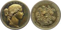 Vergoldete Bronzemedaille  Gelegenheitsmedaillen  Fast Stempelglanz