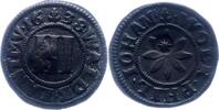 Waldeck Pfennig 1638 Wolrad VI., Philipp und Johann 1638-1640. VF