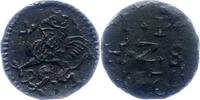 Pommern-Stettin Pfennig 1591 Johann Friedrich 1569-1600. F-VF