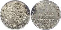 Münster-Bistum 1/6 Taler Clemens August von Bayern 1719-1761. -