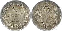 Finnland 25 Penniä 1 Republik 1917-2025. -