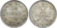 Finnland 50 Penniä 1 Nikolaus II. von Russland 1894-1917. -