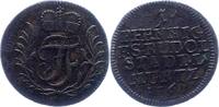 Schwarzburg-Rudolstadt Pfennig Johann Friedrich 1744-1767. -