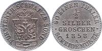 Schwarzburg-Sondershausen 1/2 Silbergroschen Günther Friedrich Karl II. 1835-1880. -