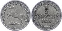 Braunschweig-Calenberg-Hannover 1/2 Groschen Georg V. 1851-1866. -
