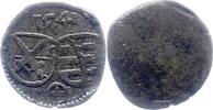 Sachsen-Kurfürstentum Pfennig Johann Friedrich und Heinrich 1539-1542. -