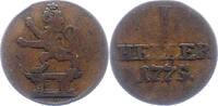 Hessen-Kassel 1 Heller Friedrich II. 1760-1785. -