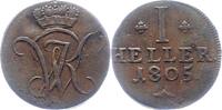 Hessen-Kassel Heller Wilhelm I. 1803-1821. -