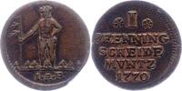 Braunschweig-Calenberg-Hannover Pfennig Georg III. 1760-1820. -