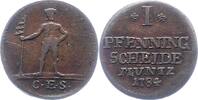 Braunschweig-Calenberg-Hannover Pfennig Georg III. 1760-1820. -
