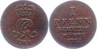 Braunschweig-Calenberg-Hannover Pfennig Georg III. 1760-1820. -
