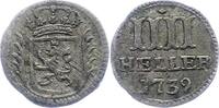 Hessen-Kassel 4 Heller Friedrich I. 1730-1751. -