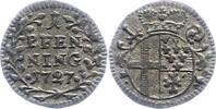 Pfennnig 1727 Fulda-Bistum Adolf von Dalberg 1726-1737. Sehr schön +