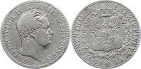 Brandenburg-Preußen 1/6 Taler Friedrich Wilhelm IV. 1840-1861. -