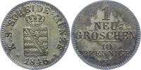 Sachsen-Albertinische Linie Neugroschen Friedrich August II. 1836-1854. -