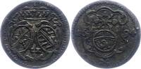 Sachsen-Albertinische Linie Pfennig Johann Georg IV. 1691-1694. -