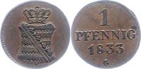 Sachsen-Albertinische Linie Pfennig Anton 1827-1836. -