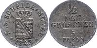 Sachsen-Albertinische Linie 1/2 Neugroschen Friedrich August II. 1836-1854. -