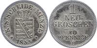 Sachsen-Albertinische Linie Neugroschen Johann 1854-1873. -