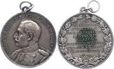 Ostfriesland versilberte Bronzemedaille Karl Edzard 1734-1744. -