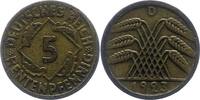 Weimarer Republik 5 Rentenpfennig -