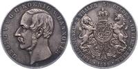 Braunschweig-Calenberg-Hannover Doppeltaler Georg V. 1851-1866. -
