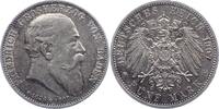 Baden 5 Mark Friedrich I. 1856-1907. -