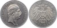 Sachsen 5 Mark Georg 1902-1904. -