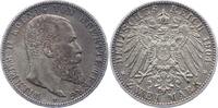 Württemberg 2 Mark Wilhelm II. 1891-1918. -