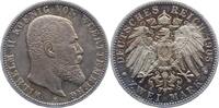 Württemberg 2 Mark Wilhelm II. 1891-1918. -