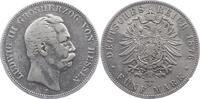 Hessen 5 Mark Ludwig III. 1848-1877. -