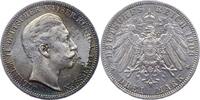 Preußen 3 Mark Wilhelm II. 1888-1918. -