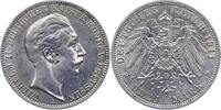 Preußen 3 Mark Wilhelm II. 1888-1918. -