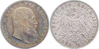 Württemberg 3 Mark Wilhelm II. 1891-1918. -