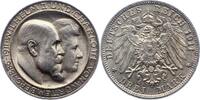 Württemberg 3 Mark Wilhelm II. 1891-1918. -