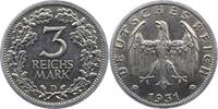 Weimarer Republik 3 Mark -