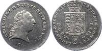 Braunschweig-Calenberg-Hannover 1/6 Taler Reichsfuß Feinsilber 1 Georg III. 1760-1820. -