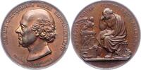 Bronzemedaille 1830 Sachsen-Albertinische Linie Anton 1827-1836. Leichte Haarlinien, winz. Randfehler, vorzüglich