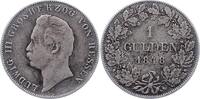 Hessen-Darmstadt Gulden Ludwig III. 1848-1877. -