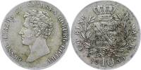 Sachsen-Coburg-Gotha 10 Kreuzer Ernst I. 1806-1844. -