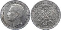 Baden 3 Mark Friedrich II. 1907-1918. -
