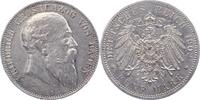 Baden 5 Mark Friedrich I. 1856-1907. -
