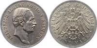 Sachsen 5 Mark Friedrich August III. 1904-1918. -