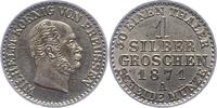 Brandenburg-Preußen 1 Silbergroschen Wilhelm I. 1861-1888. -