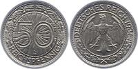 Weimarer Republik 50 Reichspfennig -