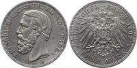 Baden 5 Mark Friedrich I. 1856-1907. -