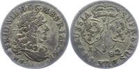 Brandenburg-Preußen 6 Gröscher 1 Friedrich Wilhelm 1640-1688. -